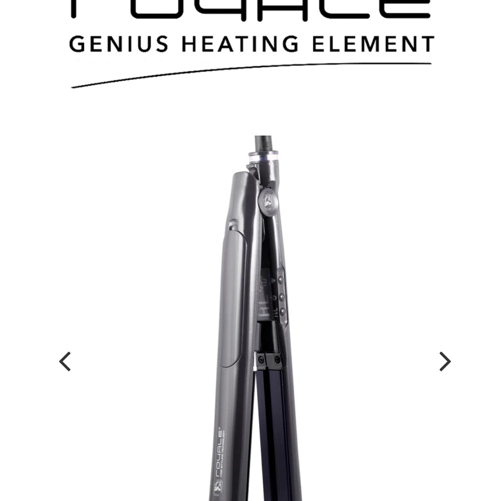 Black Ceramic Hair Straightener with Tourmaline Technology - Picture 4 of 16